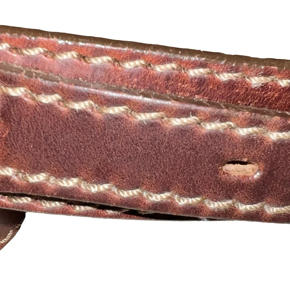 Duluth‎ Trading Co Ranger Work Belt Mens 90013 Brown Leather Size 48